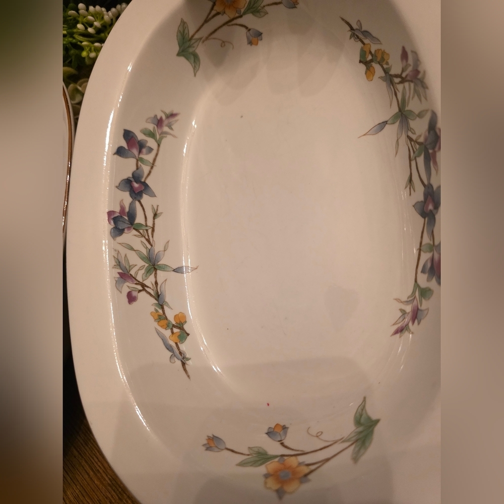 Woodhall Stoneware 10" Oval Serving Bowl- Set Of 2. - Picture 3 of 6